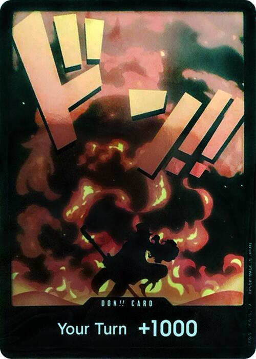 DON Card Sabo Devil Fruits Collection Vol 2  (One Piece Promotion Cards)  - Foil