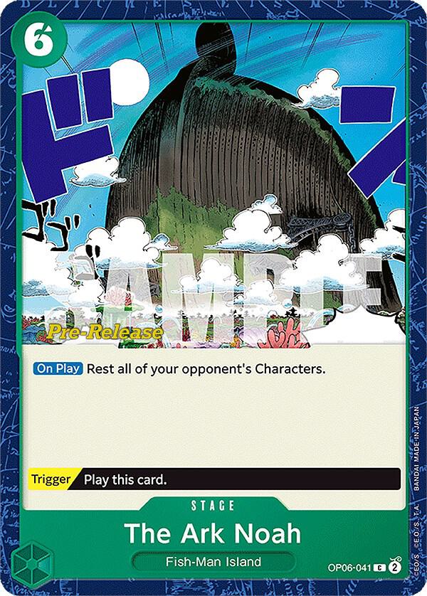 The Ark Noah OP06-041 (Wings of the Captain Pre-Release Cards) 