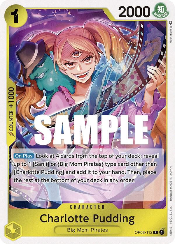 Charlotte Pudding OP03-112 (Pillars of Strength)  - Foil